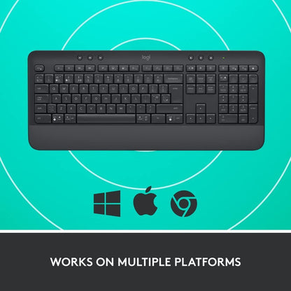 Logitech Signature K650 Wireless Keyboard (Graphite)