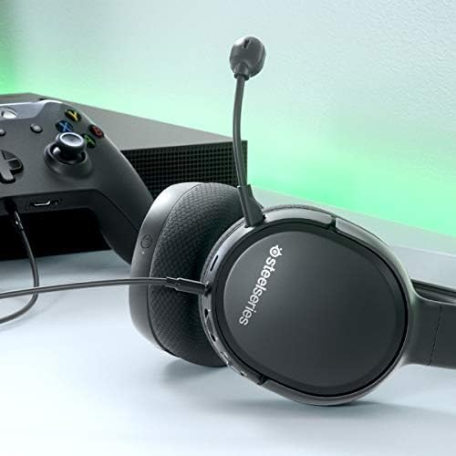 SteelSeries Arctis 1 Wireless Gaming On-Ear Headset with USB-C connectivity and a detachable ClearCast microphone, compatible with PC, PS5, PS4, Xbox Series X|S, Xbox One, Nintendo Switch, and mobile gaming