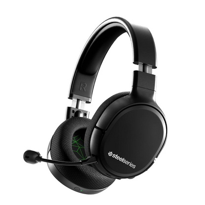 SteelSeries Arctis 1 Wireless Gaming On-Ear Headset with USB-C connectivity and a detachable ClearCast microphone, compatible with PC, PS5, PS4, Xbox Series X|S, Xbox One, Nintendo Switch, and mobile gaming